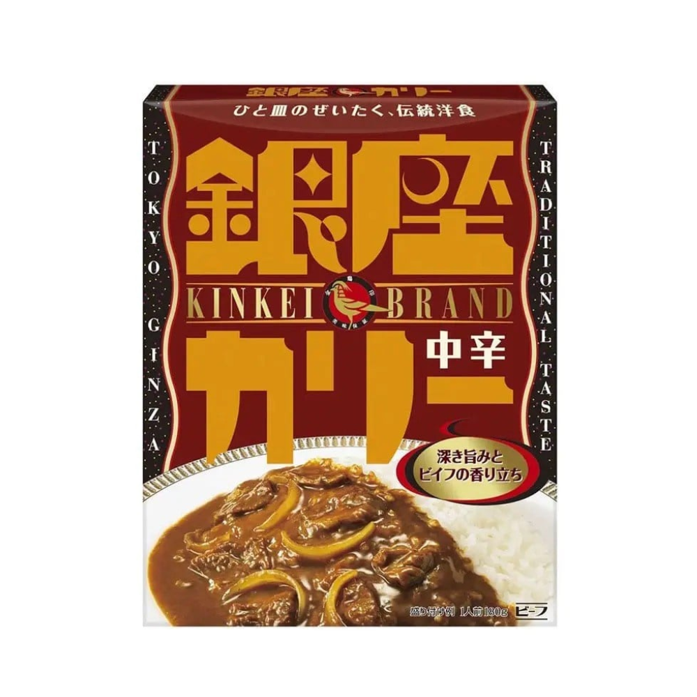 Japanese Meiji Ginza Curry Medium Hot, 180g – A&A Asian Food Store