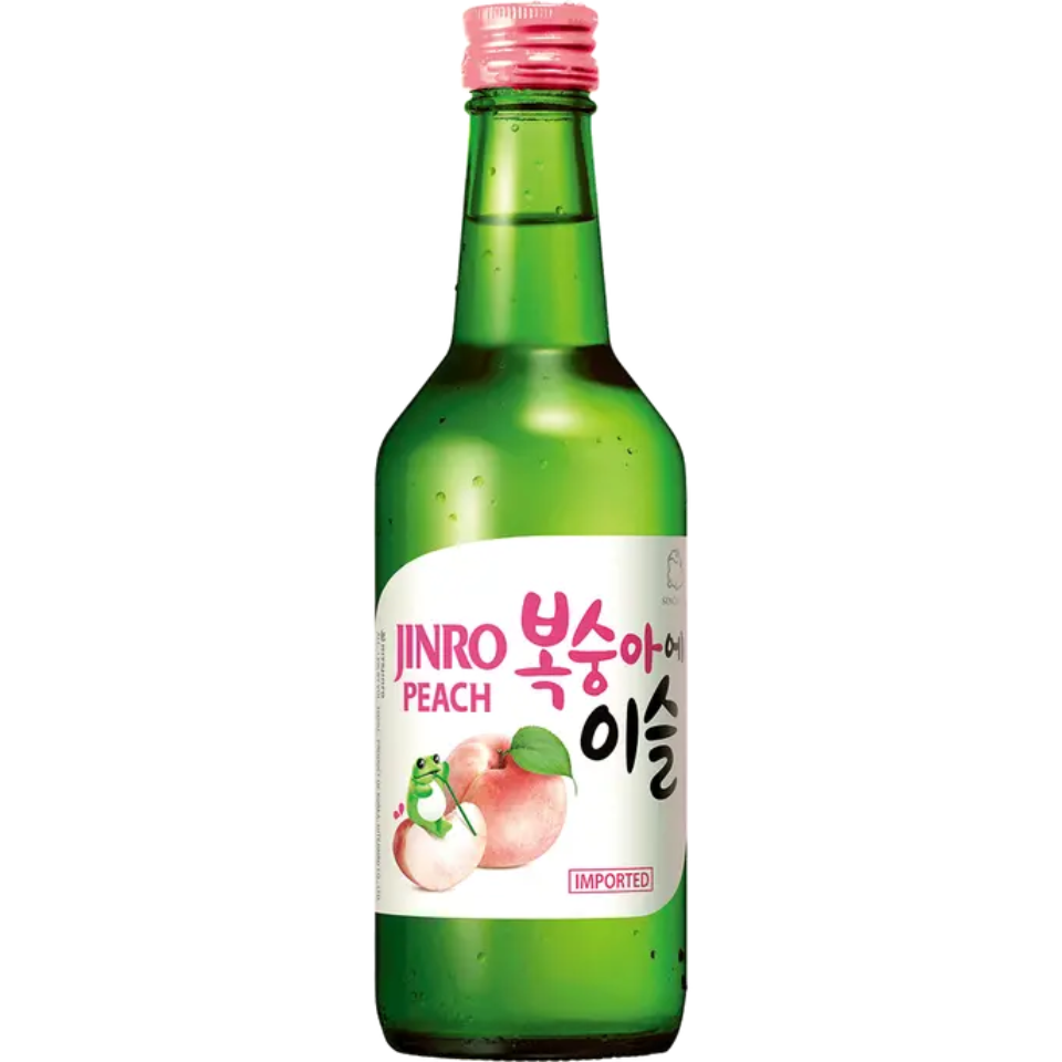 Korejiešu Jinro Soju - Persiks, 360ml