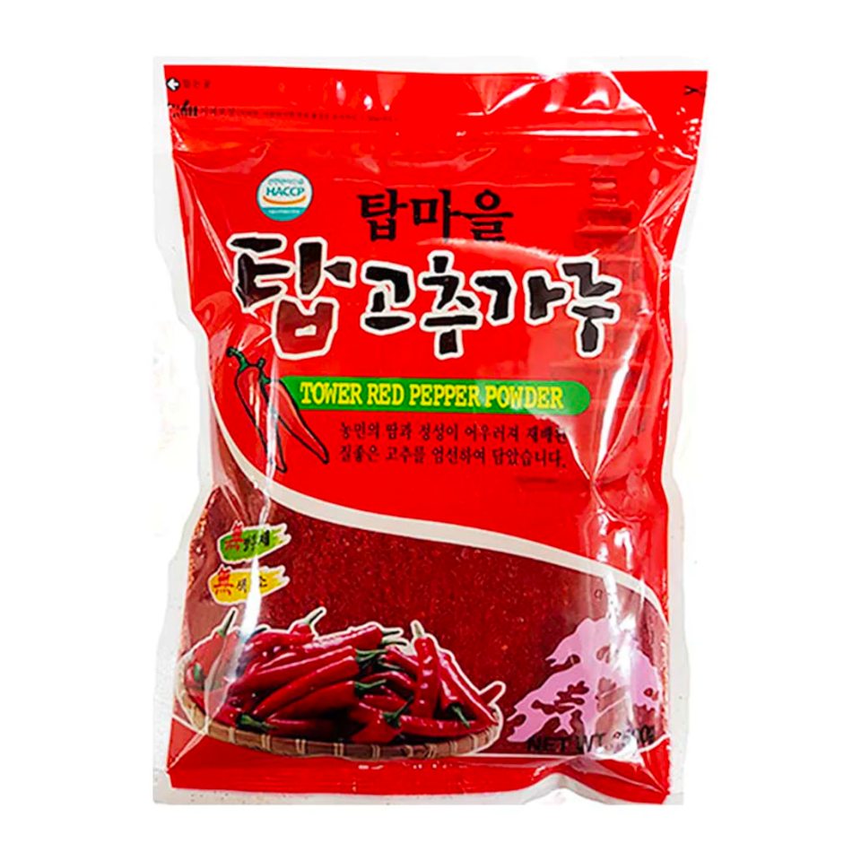 Korea Tower Punane Piprapulber (Gochugaru) - Jäme, 500g