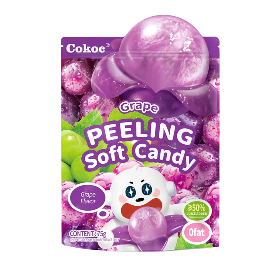 Cokoc Peeling Soft Candy - Виноград, 75 г