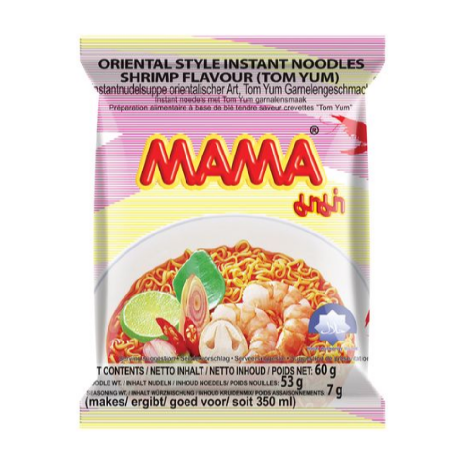 Mama Kiirnuudlid - Tom Yum (Kreveti), 60g