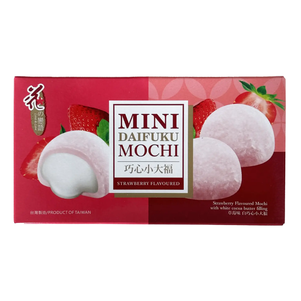 Mini Mochi - Maasika Maitse, 80g