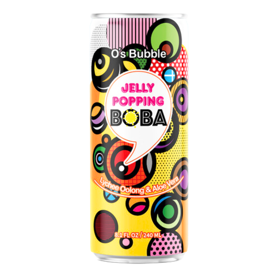 O's burbuliukas Boba gėrimas - Lychee, 240ml