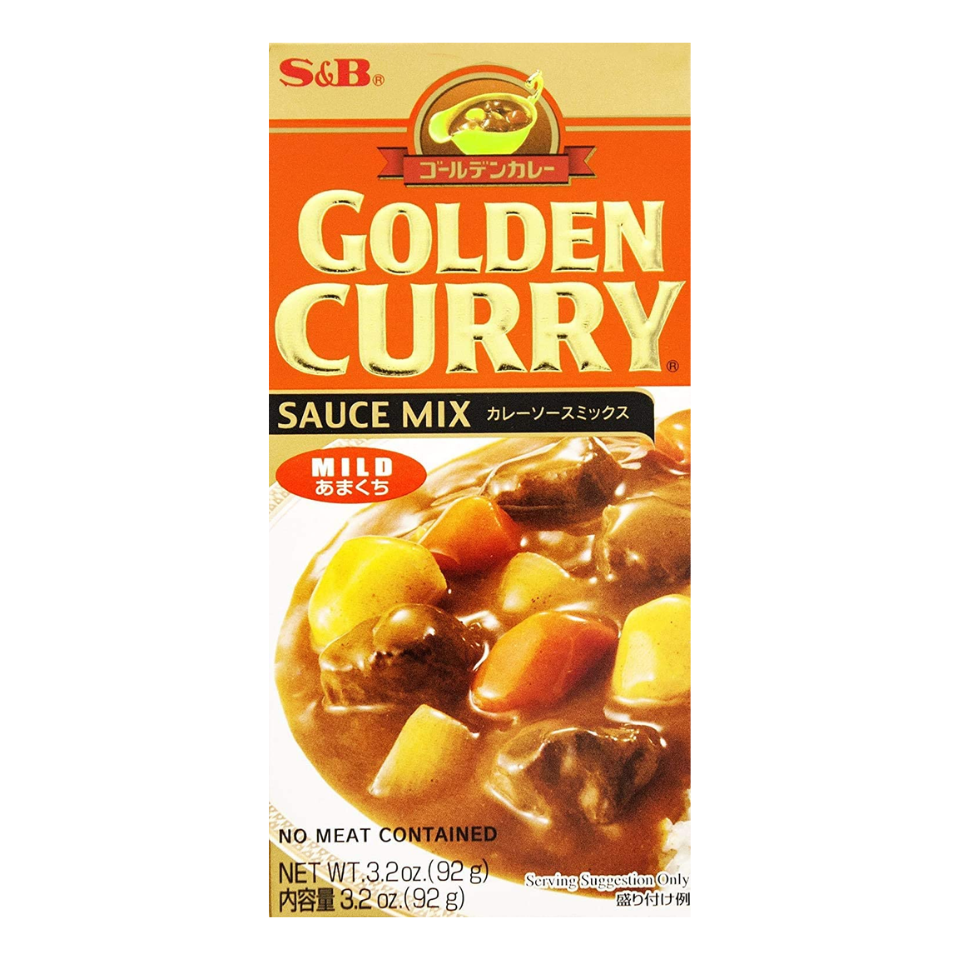S&B Golden Curry Japanese Mix - Mild, 92g