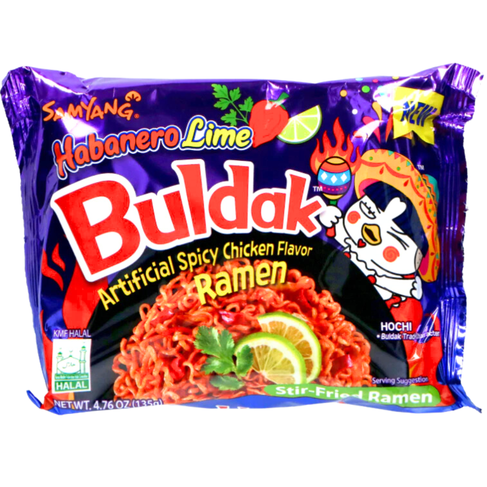 Samyang Hot Chicken Ramen - Habanero Laim, 135g