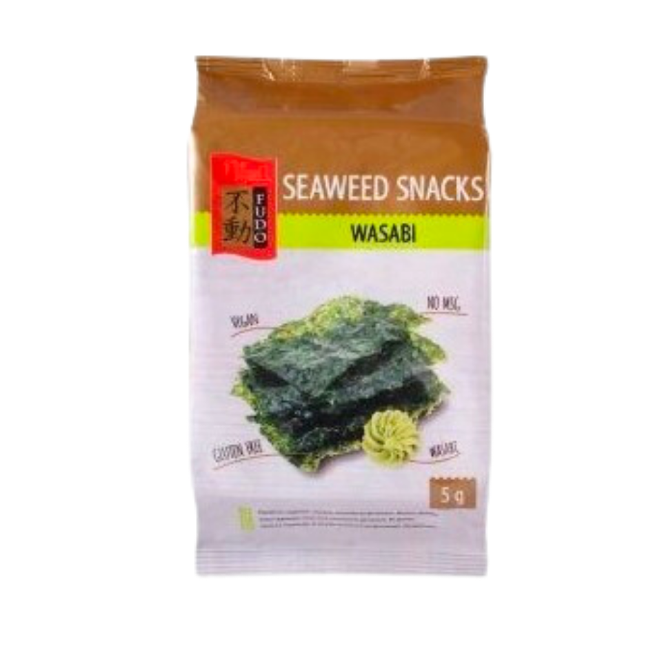 Fudo Sjögrässnacks - Wasabi, 5g