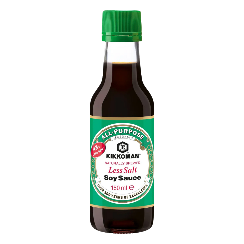 Kikkoman natūraliai fermentuotas sojų padažas (mažiau druskos), 150 ml
