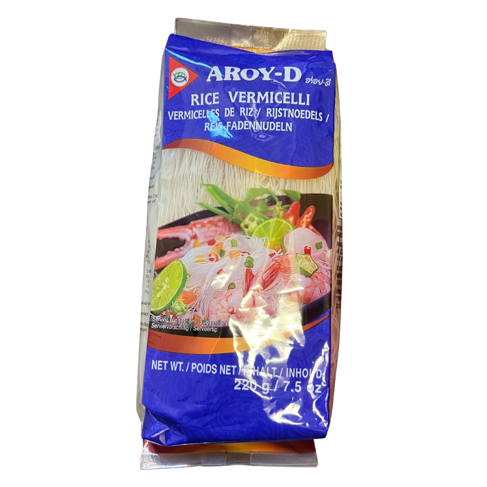Thai Aroy-D Rice Noodles Vermicelli - Thin, 220g