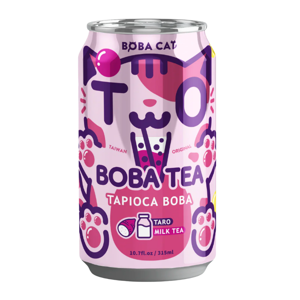 BobaCat 珍珠奶茶 - 芋头,315毫升