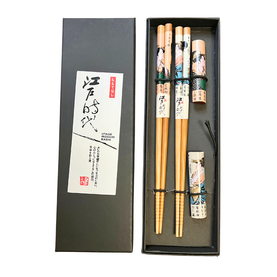 NF Geisha Söögipulgad - 2 paari (22,5cm)