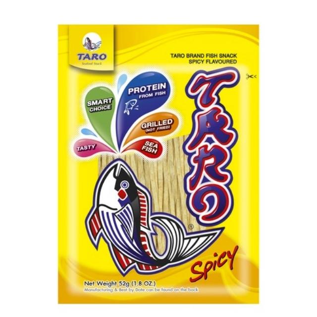 Taro Fish Snack - Hot, 52g