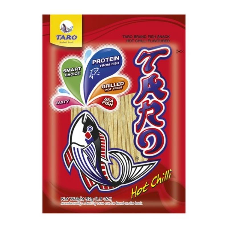 Taro Kala Snäkk - Kuum Tšilli, 52g