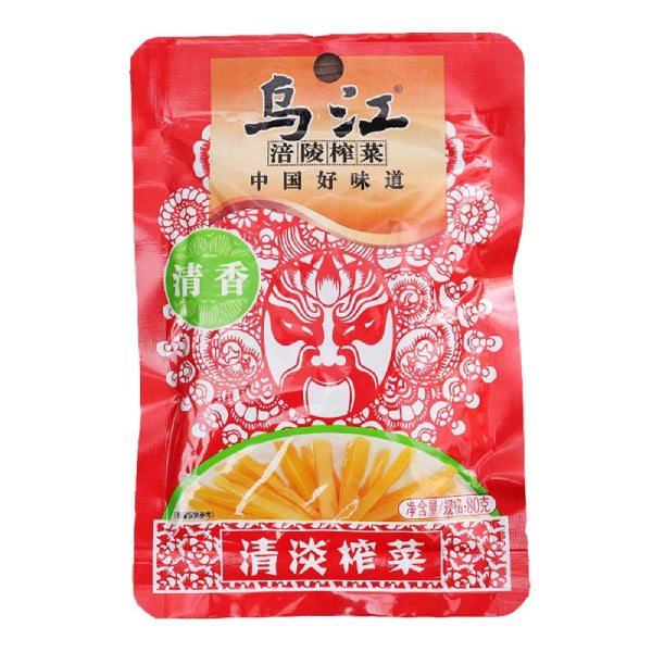 Wujiang Konserveeritud Köögivili (Zha Cai) – Kerge, 80g