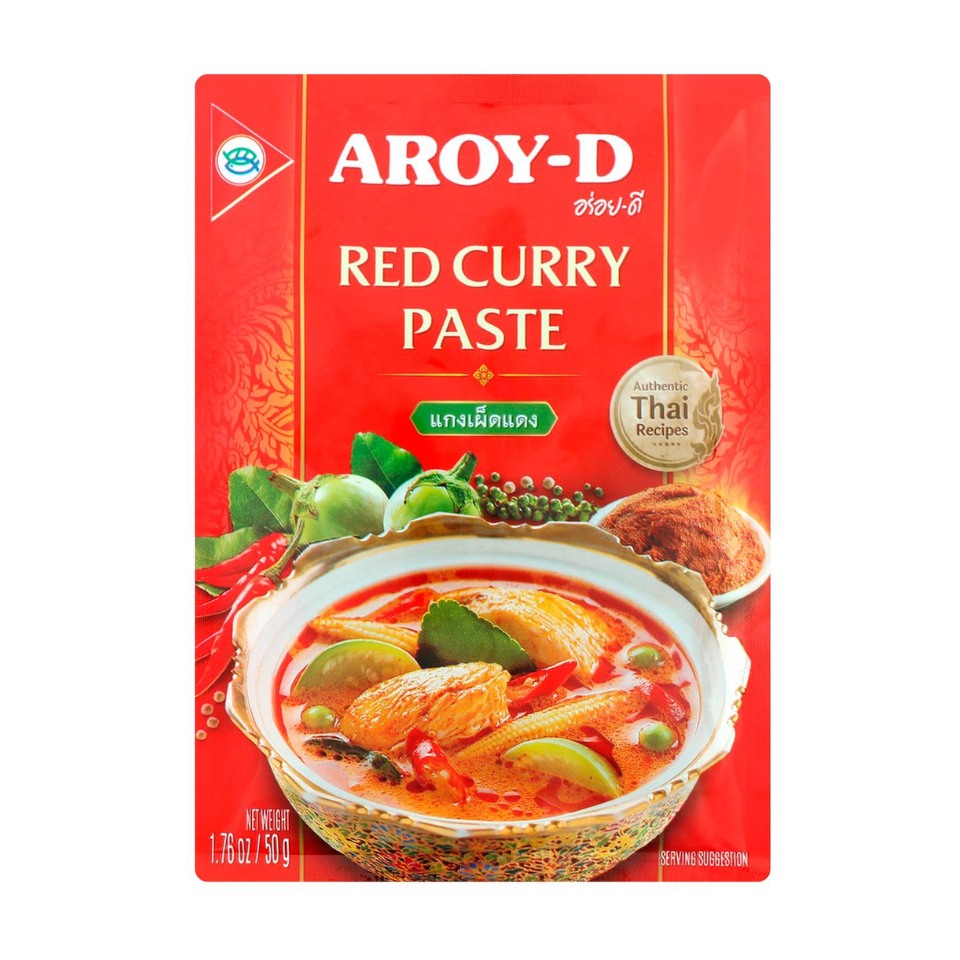 AROY-D Sarkanā karija pasta, 50g