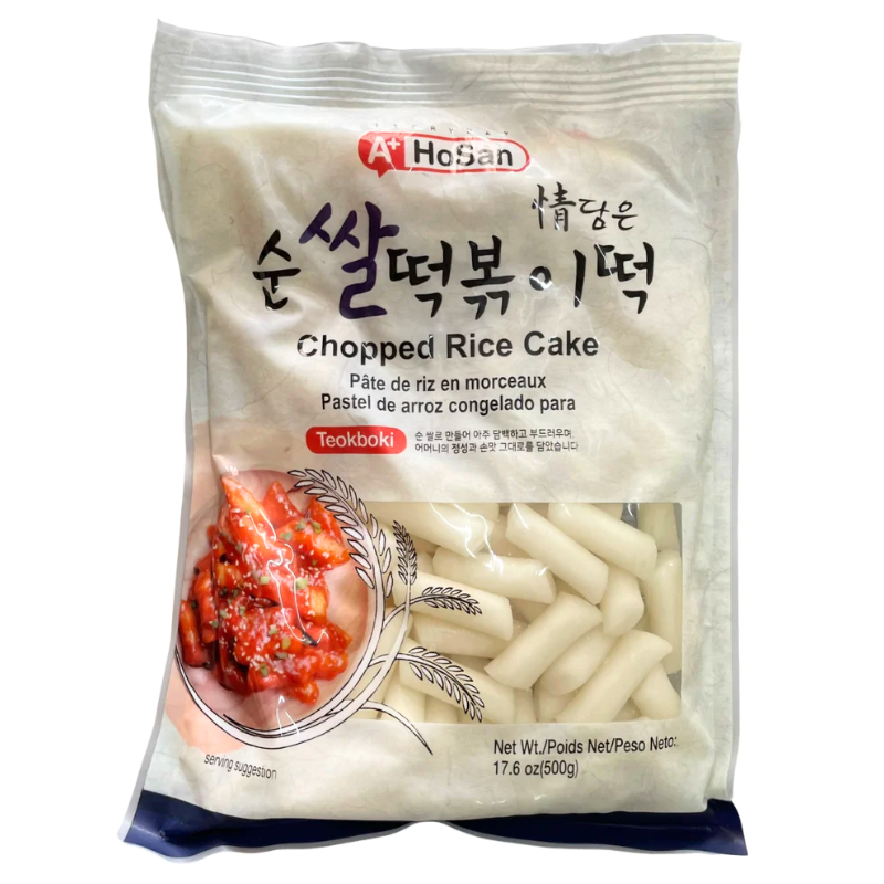 A+ Korean Rice Cake Stick Tteokbokki, 500g