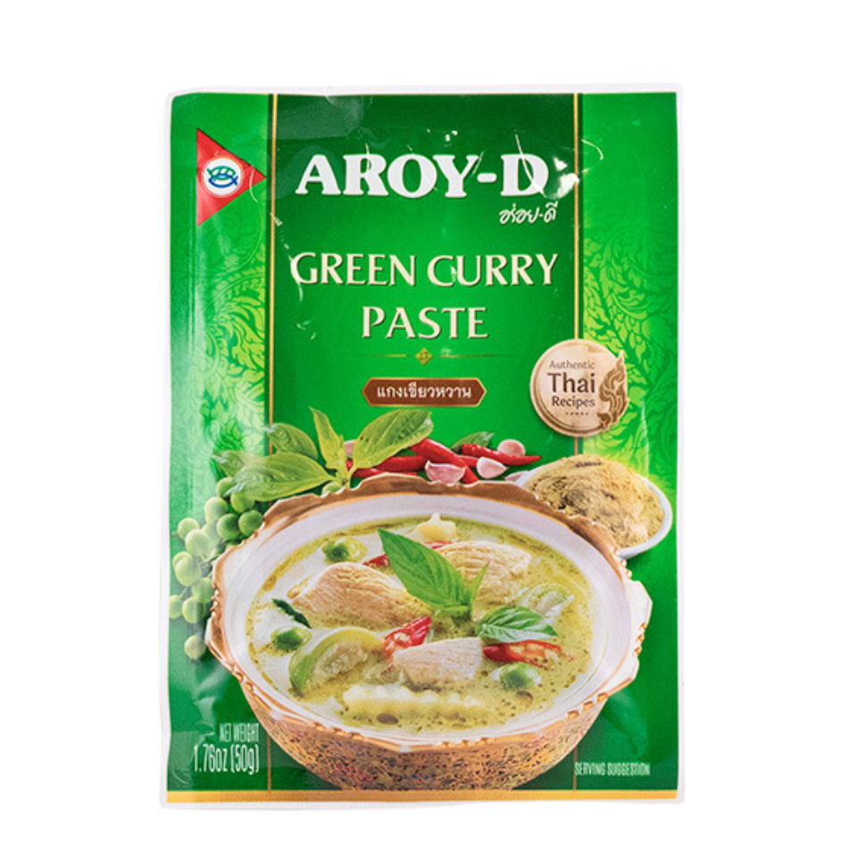 Aroy-D Zaļā karija pasta, 50g