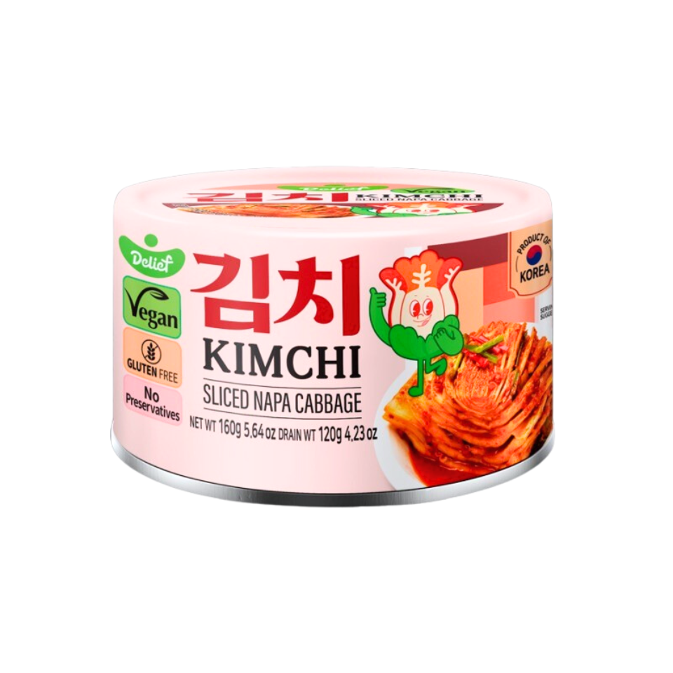 Delief Kimchi - Sliced Napa Cabbage, 160g