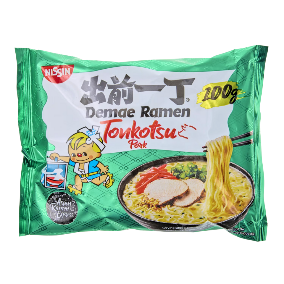 Nissin Demae Itcho Ramen - Tonkotsu Flavor, 100g