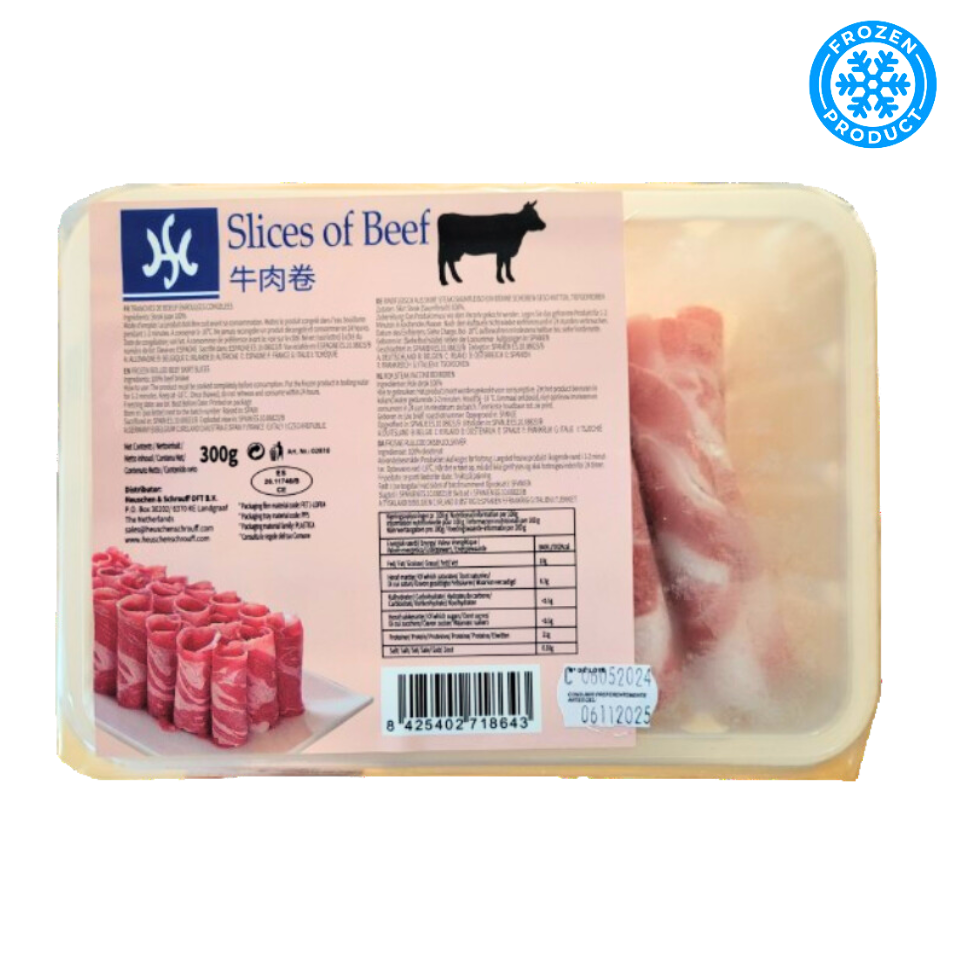 [Frozen] Beef Slices, 300g