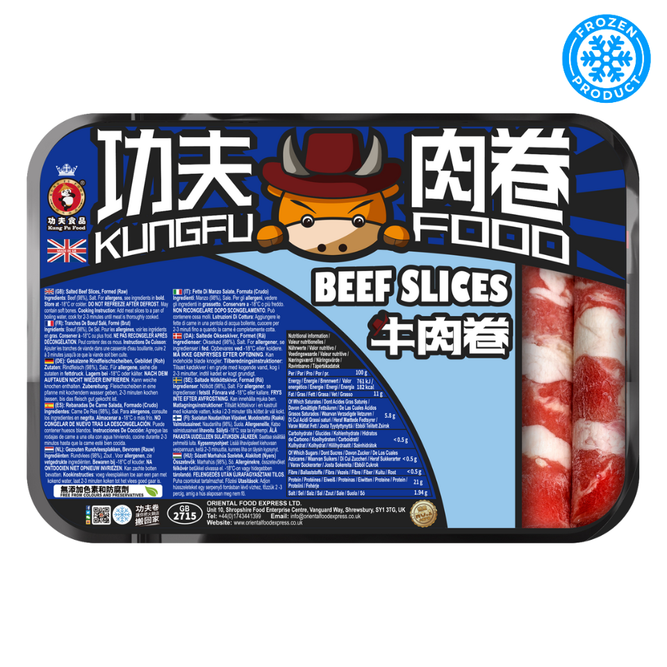 [Frozen] Kung Fu Beef Slices, 400g