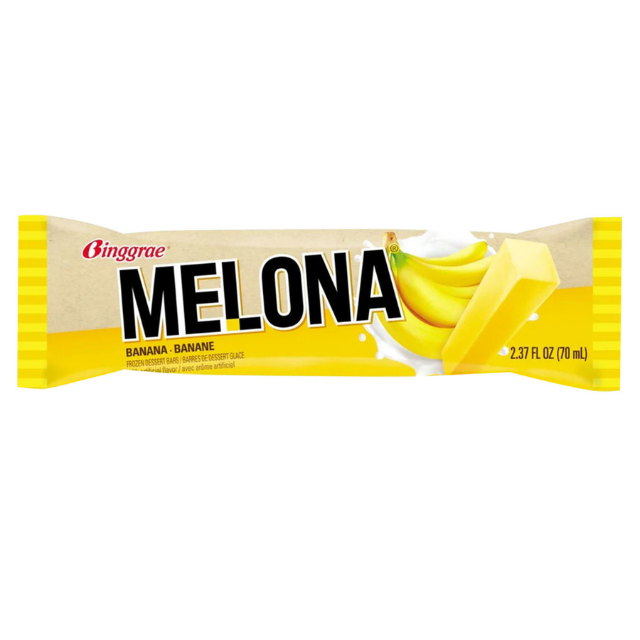 [Frozen] Binggrae Melona Ice Bar - Banana, 1pc, 70ml