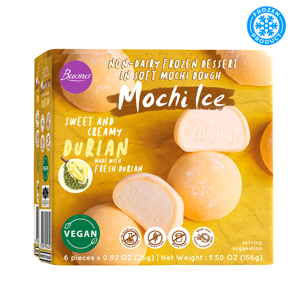 [Frozen] Durian Mochi - Ice dessert, 156g