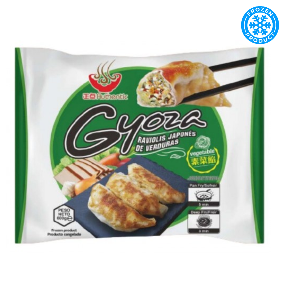 [Külmutatud] Gyoza Köögiviljadega, ~30Tk, 600g