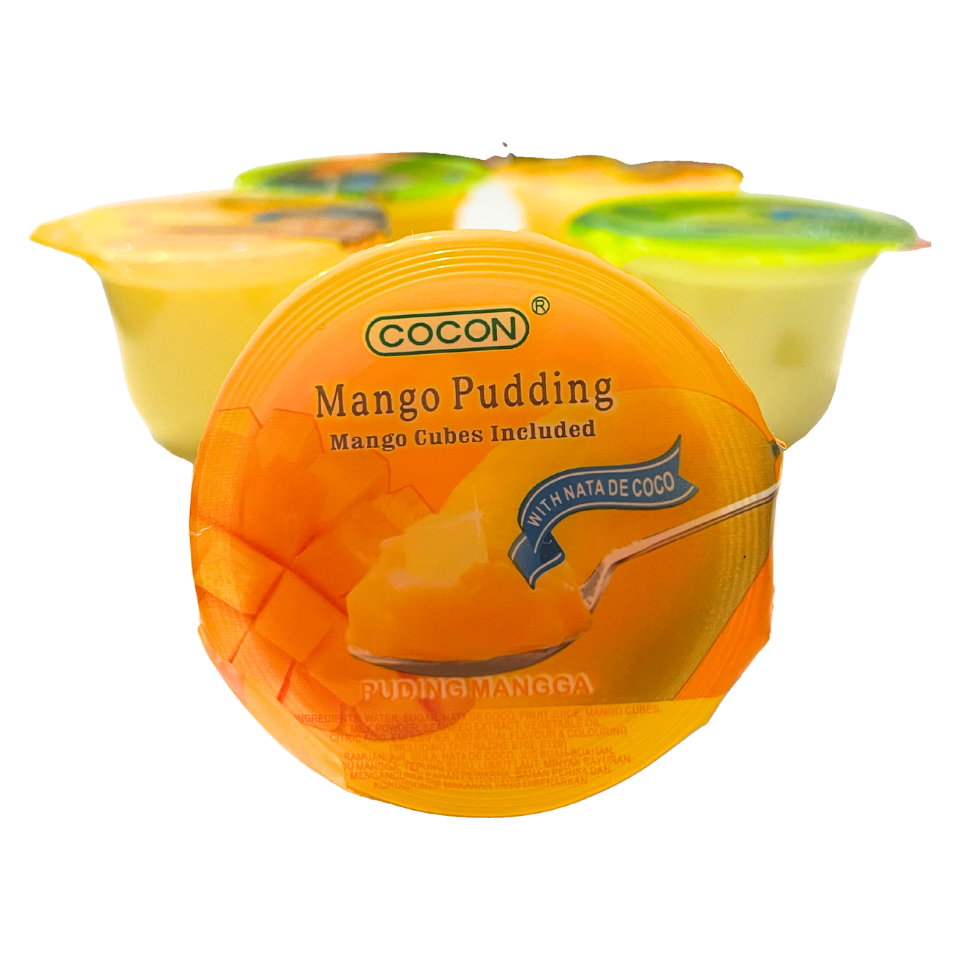 Fruit Pudding Nata de Coco with Cubes, 1pcs, Big 118g