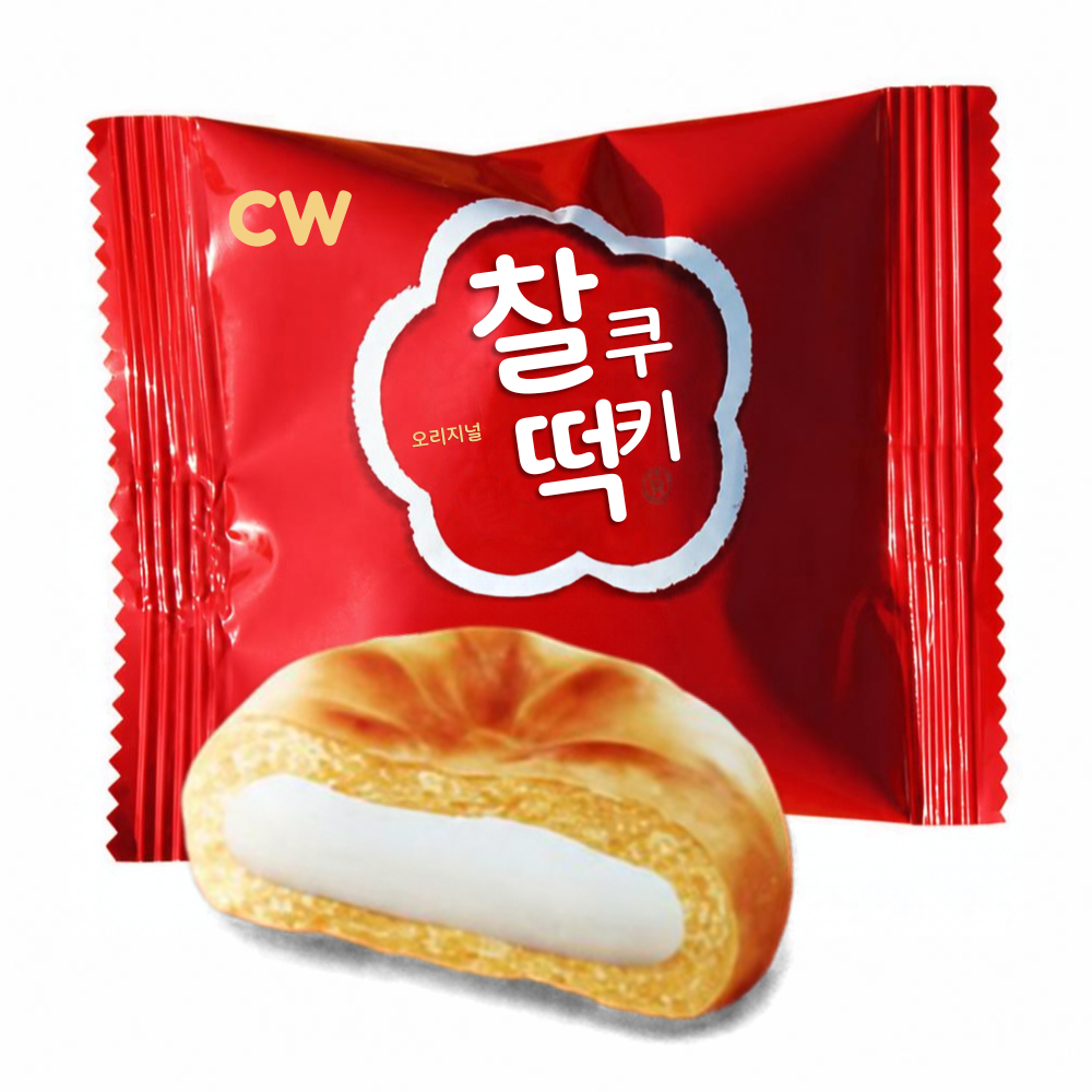 LS686 Glutinous Rice Cake Cookies Original, 1 small sachet, 21.5g