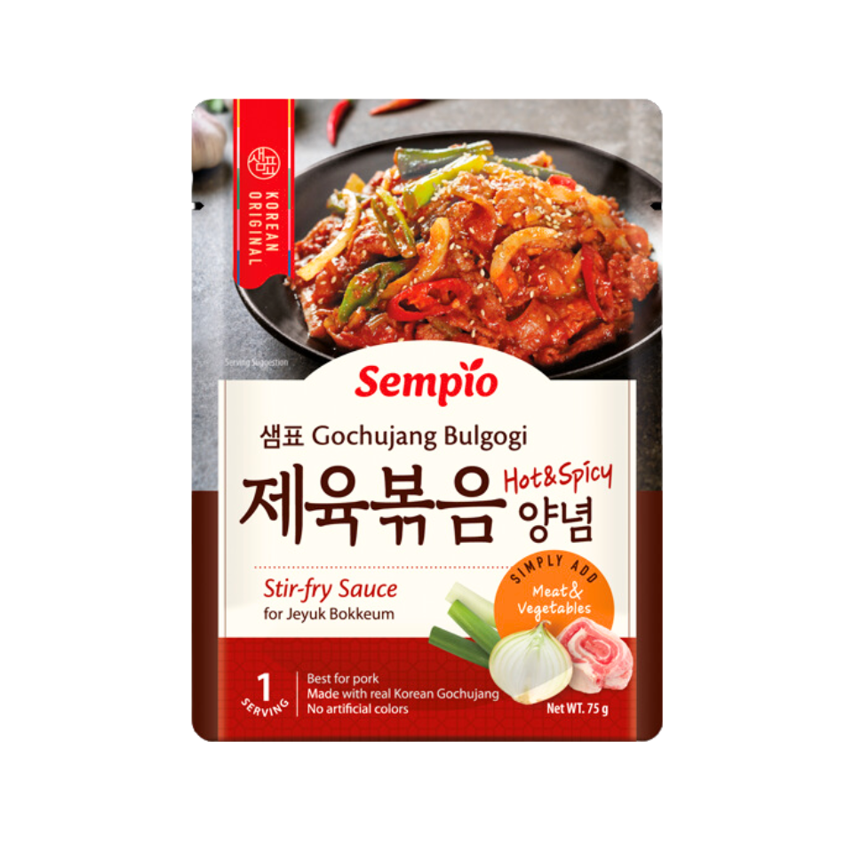 Sempio Gochujang Bulgogi mērce - Jeyuk Bokkeum mērce, 75g