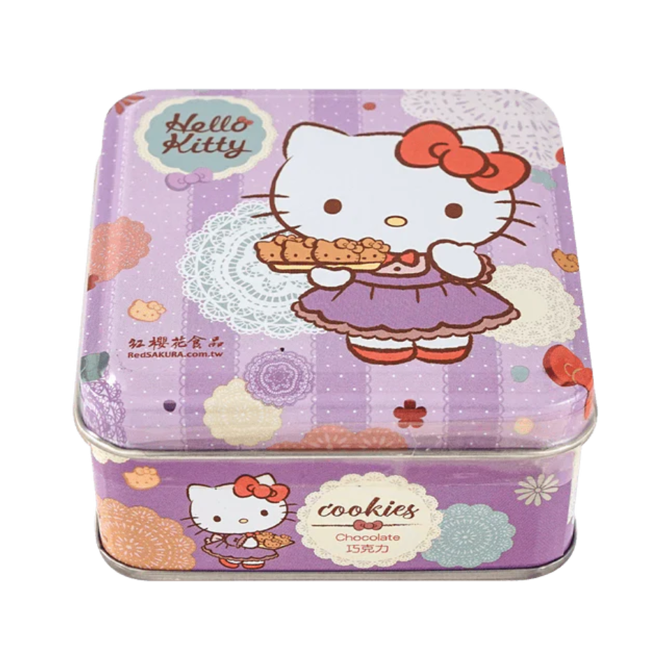 Hello Kitty küpsised - Šokolaad (karp), 65g