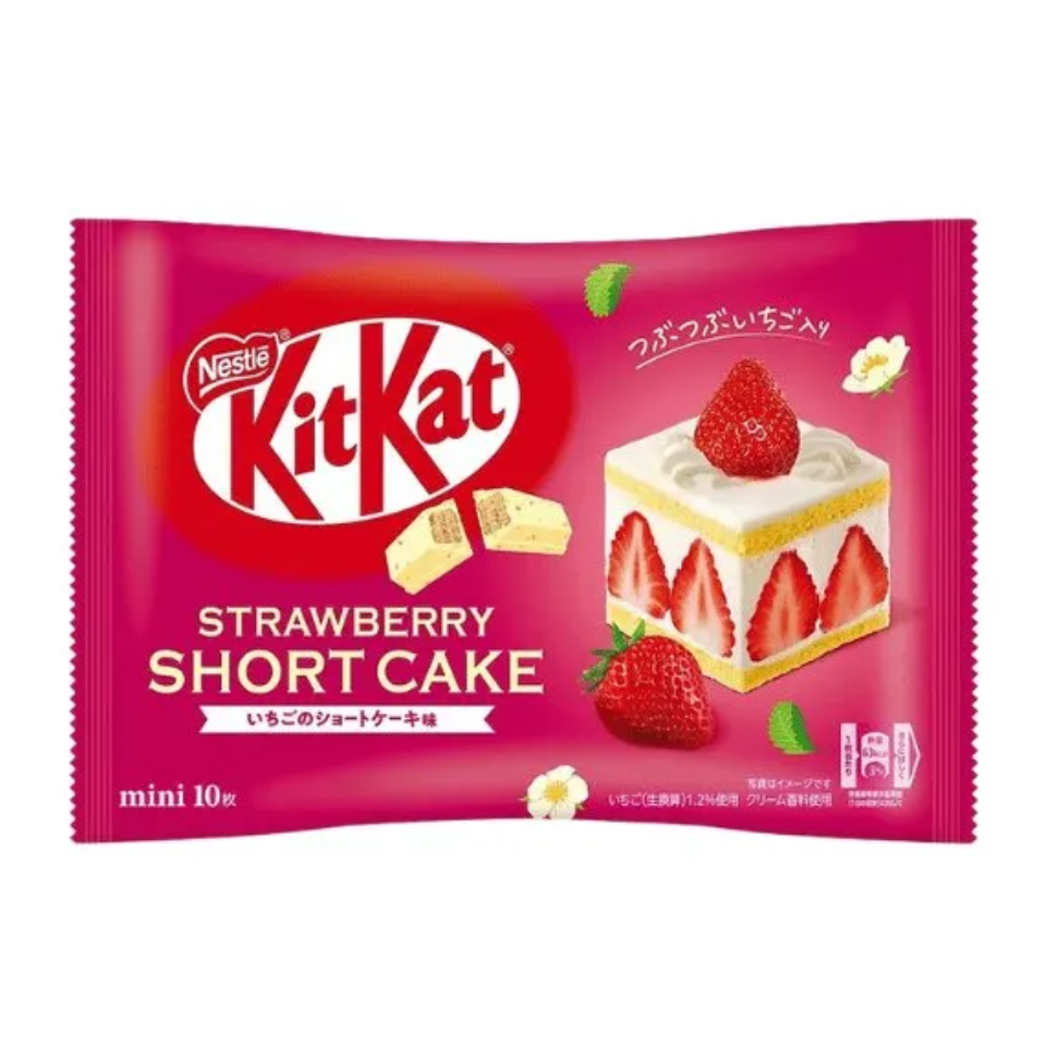 Japanese Kitkat Mini Strawberry Cake, 116g