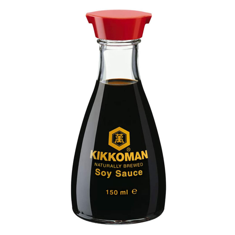 Kikkoman sojas mērce - dabiski pagatavota, 150 ml