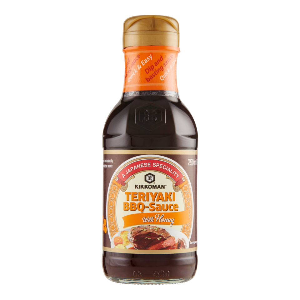 Kikkoman Teriyaki BBQ Sauce with Honey, 250ml