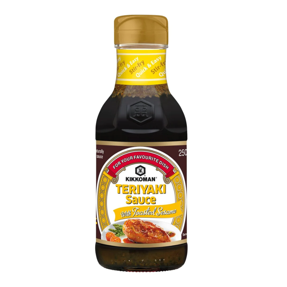 Kikkoman Teriyaki Kaste Röstitud Seesamiga, 250ml