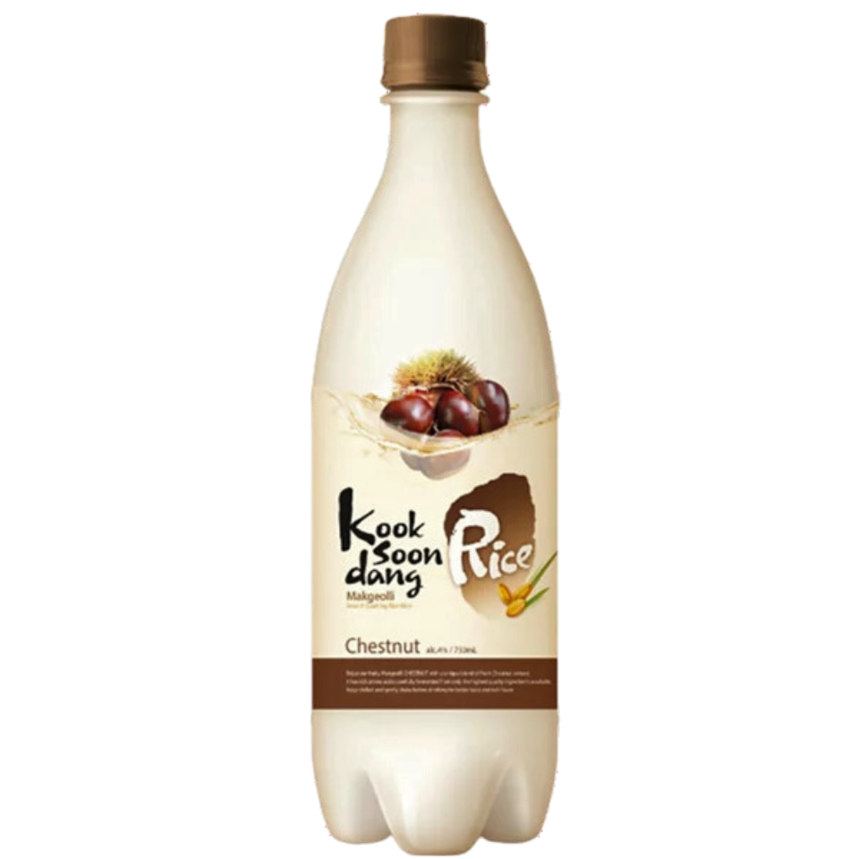 Korejiešu Kooksoondang Makgeolli alkohols 4% - Ķiršu rieksts, 750ml