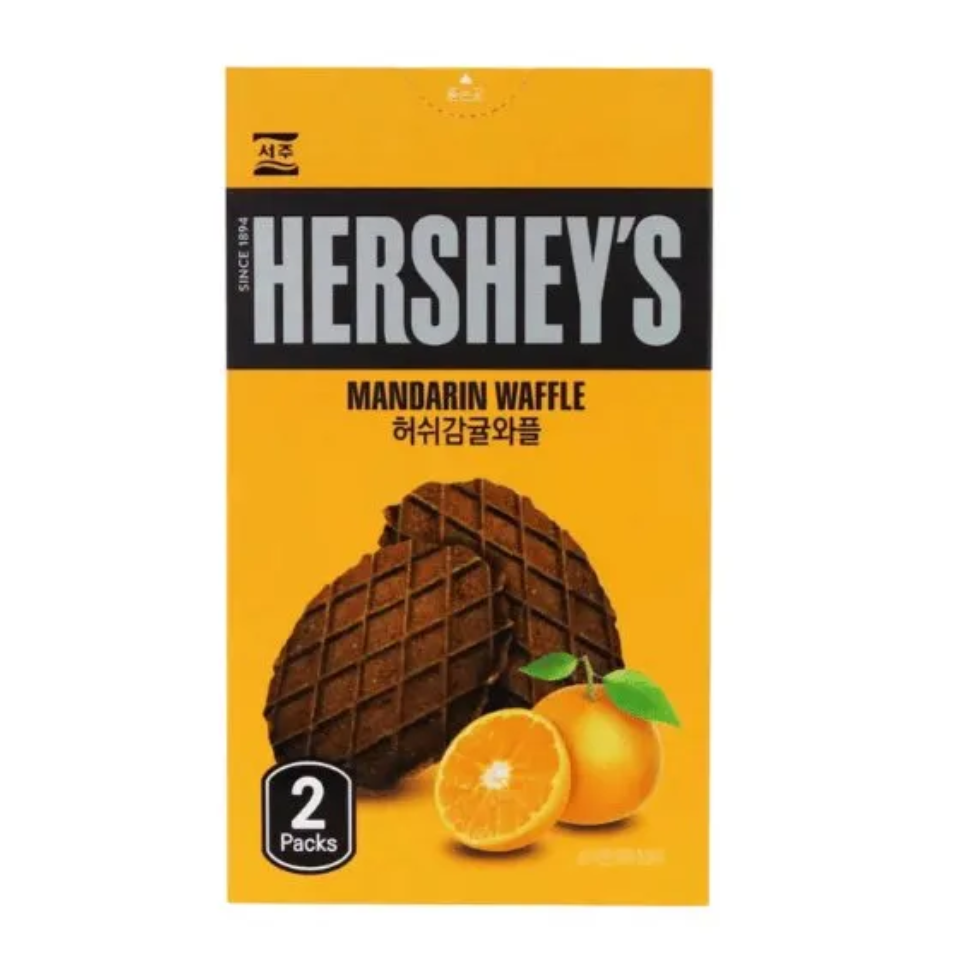 Korejas Seoju Hershey mandarīnu vafele, 55g