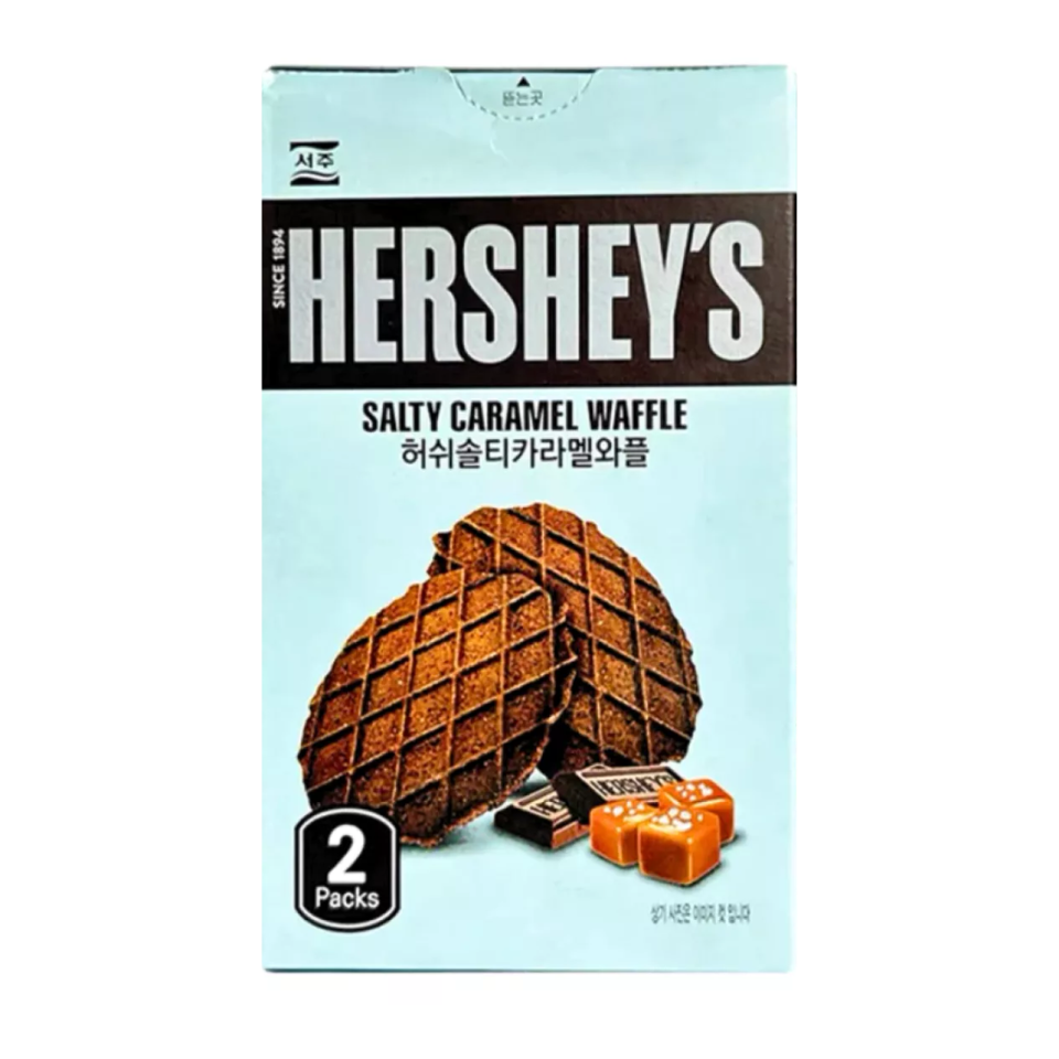 Korejiešu Seoju Hershey Sāļās karameļu vafeles, 55g