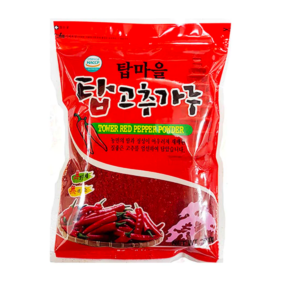 Korea Torni Punane Piprapulber (gochugaru) - Jäme, 500g