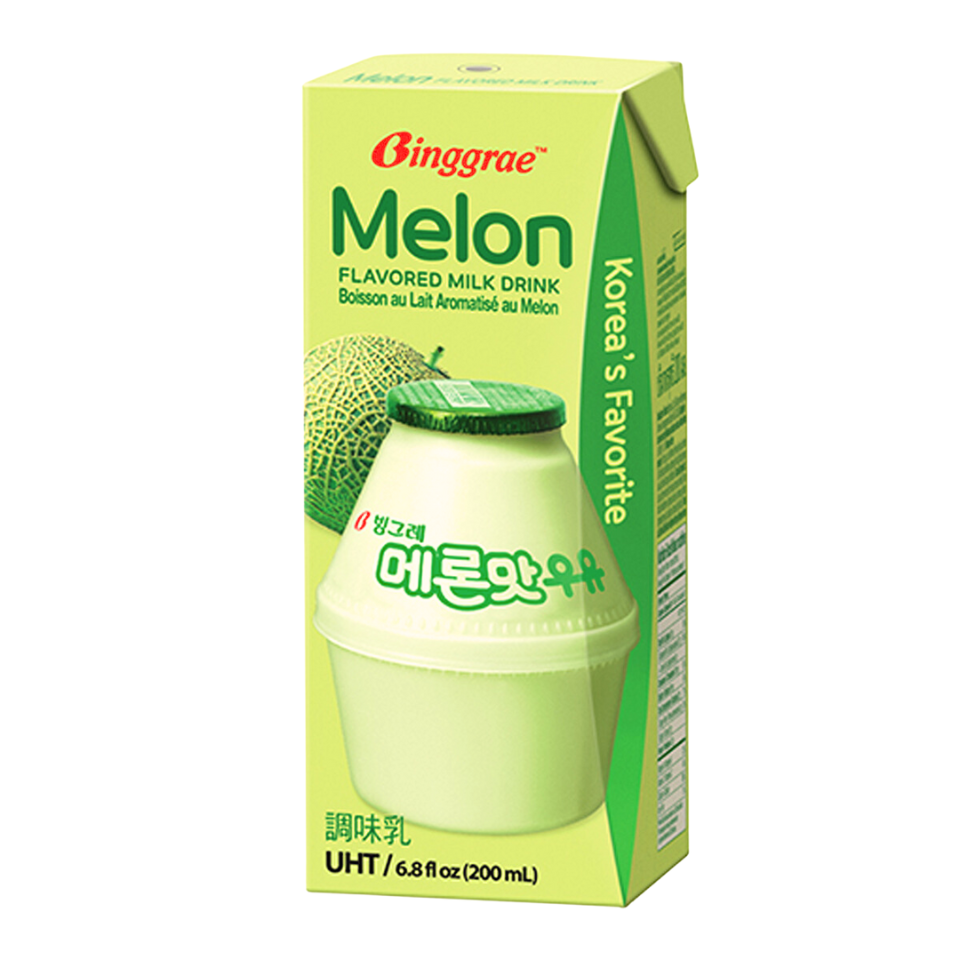 Korean Binggrae Melon Milk, 200ml