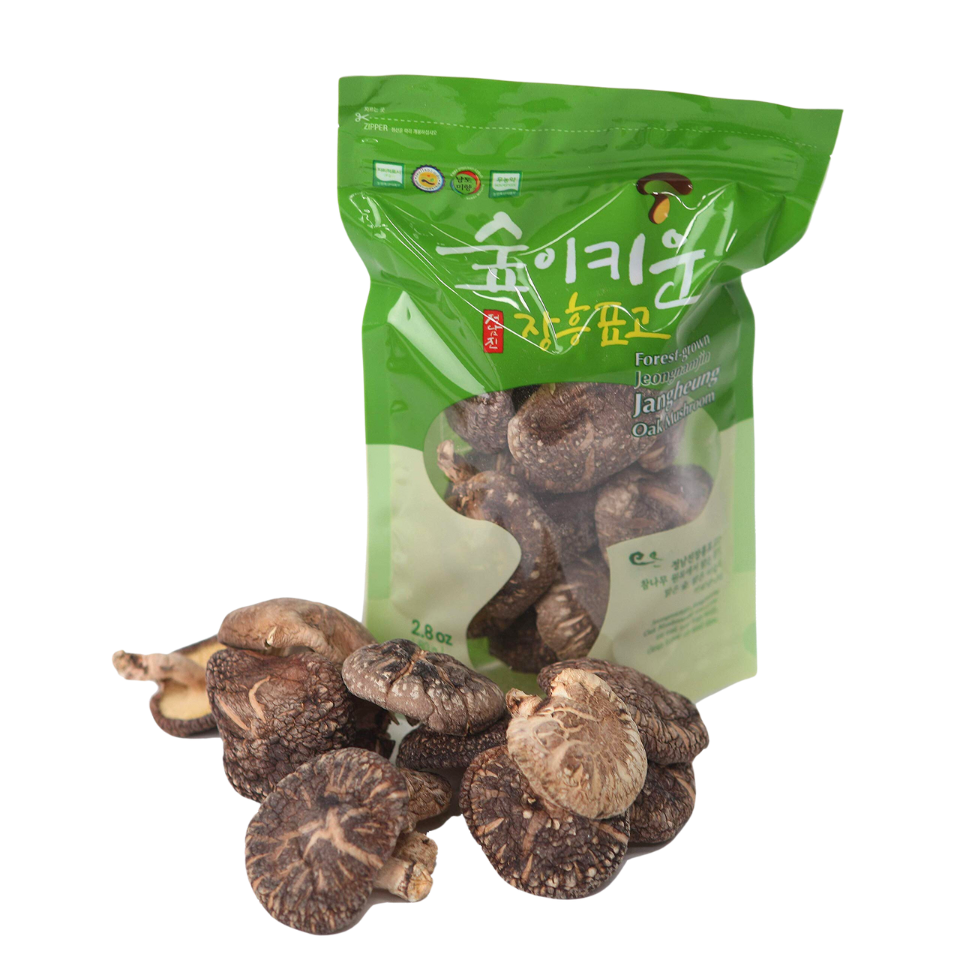 Korean Jeongnamjin Dried Shiitake, 80g