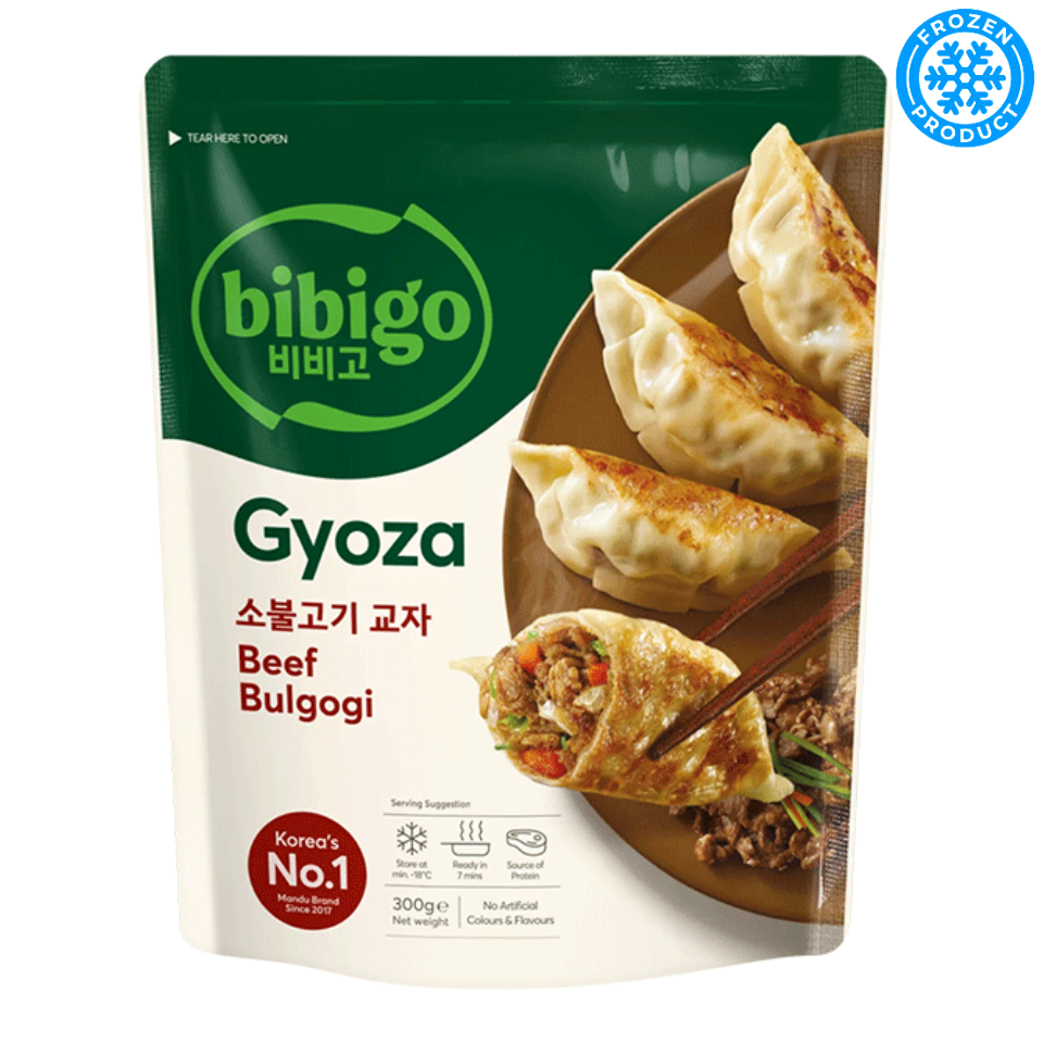 [Frozen] Bibigo Gyoza Dumpling - Bulgogi (Korean-style Grilled Beef) & Vegetable, 600g