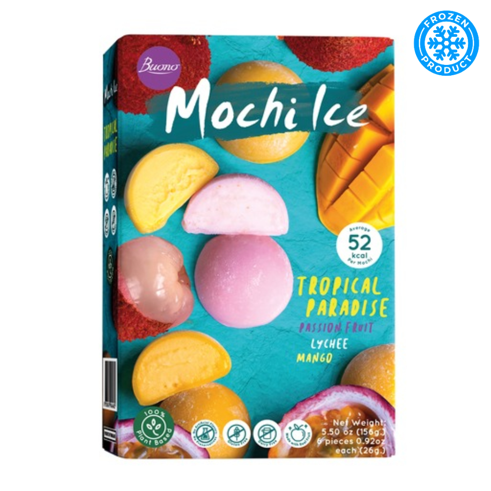 [Frozen] Asorted Flavor Mochi - Ledus deserts (Tropical Paradise), 156g