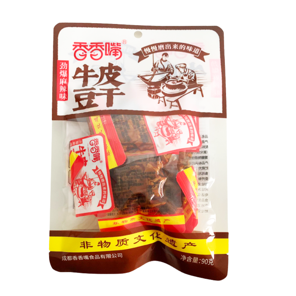 JoyTofu Soy Meat (Slice Type) - Mala (Sichuan Pepper) Flavour, 90g