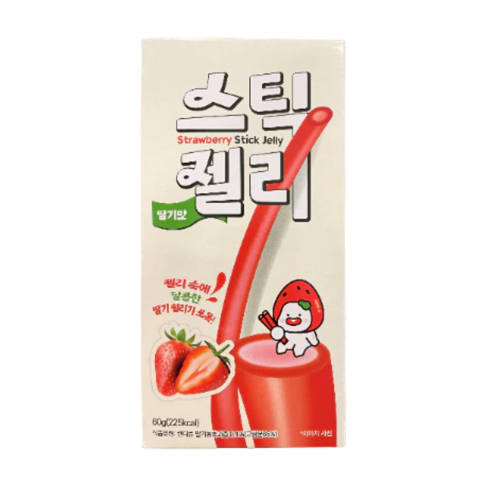 KunYoung Soft Stick Candy - Strawberry, 60g