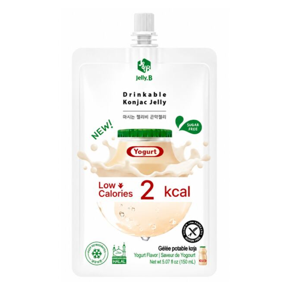 LS670	Jelly.B Konjac Jelly - 2 Kcal Jogurt Flavour, 150ml