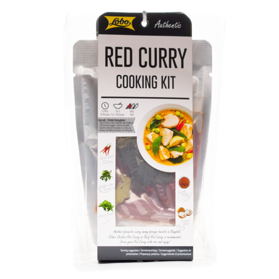 Lobo Red Curry gatavošanas komplekts, 253g