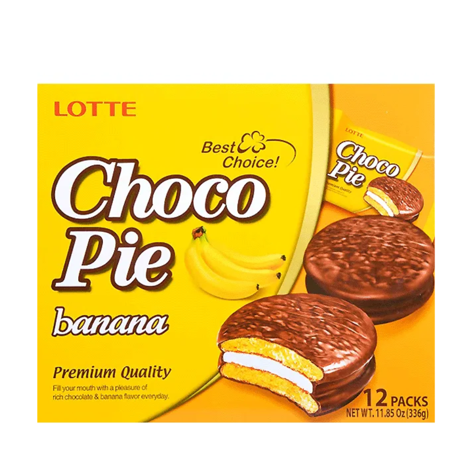 Lotte Chocopie Banana, 12x28g