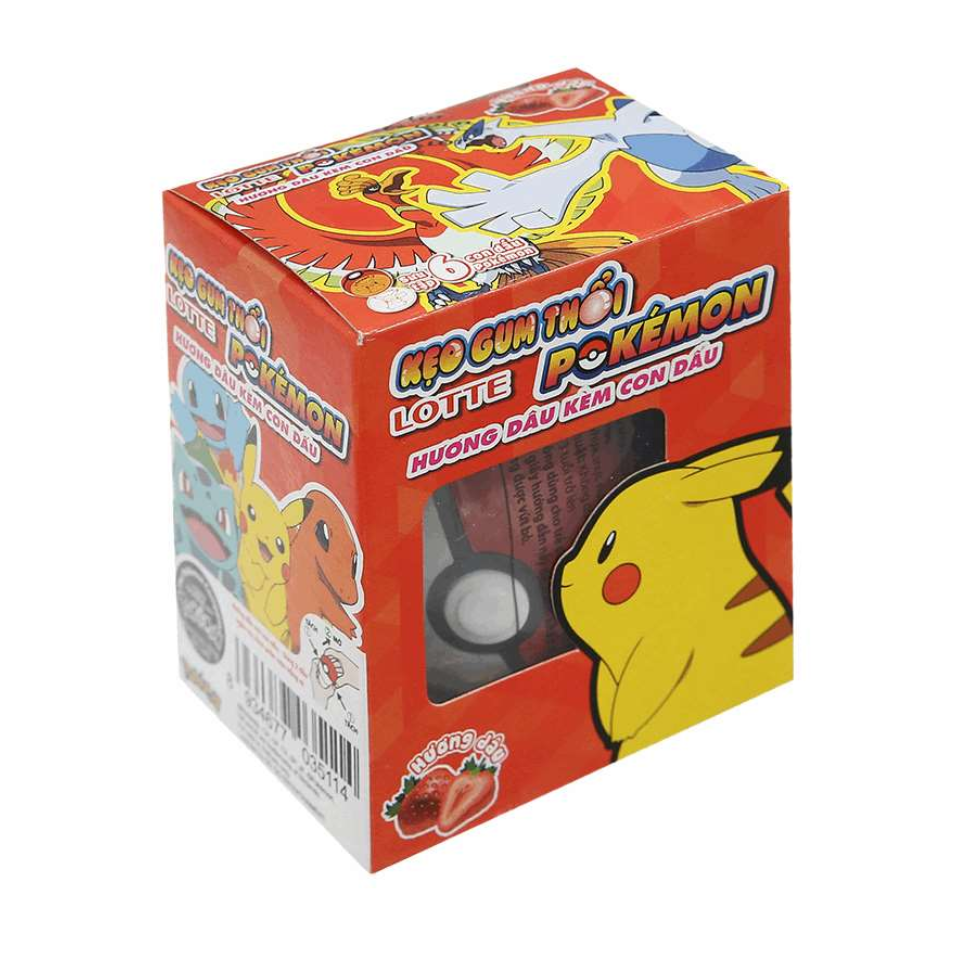 Lotte Pokemon Maasikakumm Mänguasjaga, 3,2g