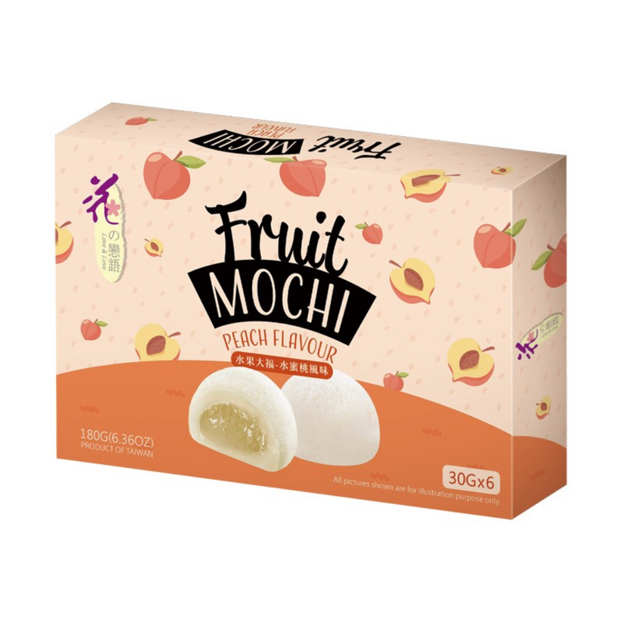 Loves Flower Fruit Mochi with Peach Flavor 180g